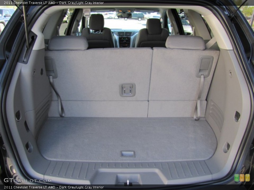 Dark Gray/Light Gray Interior Trunk for the 2011 Chevrolet Traverse LT AWD #50646714