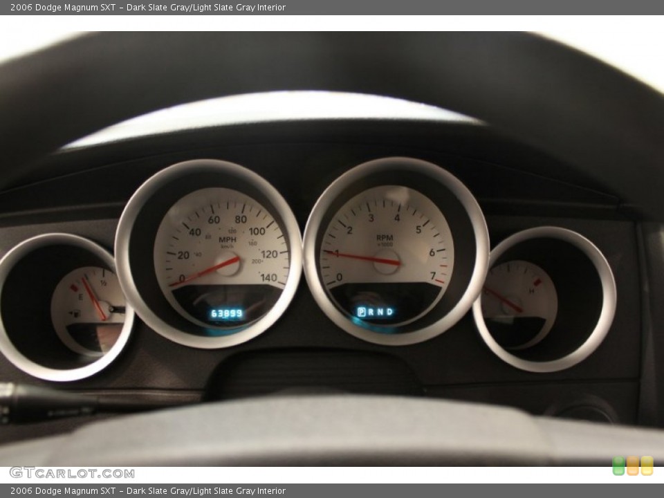 Dark Slate Gray/Light Slate Gray Interior Gauges for the 2006 Dodge Magnum SXT #50648172