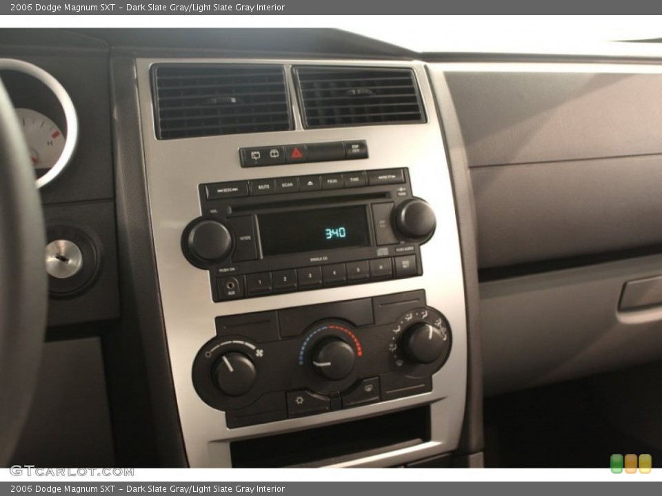 Dark Slate Gray/Light Slate Gray Interior Controls for the 2006 Dodge Magnum SXT #50648175