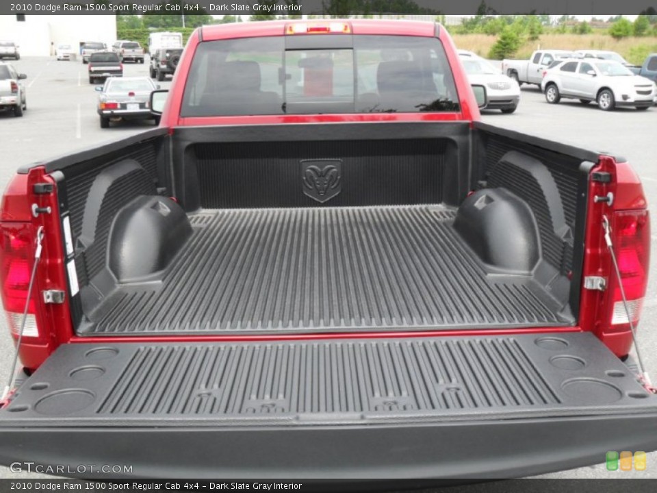 Dark Slate Gray Interior Trunk for the 2010 Dodge Ram 1500 Sport Regular Cab 4x4 #50652831