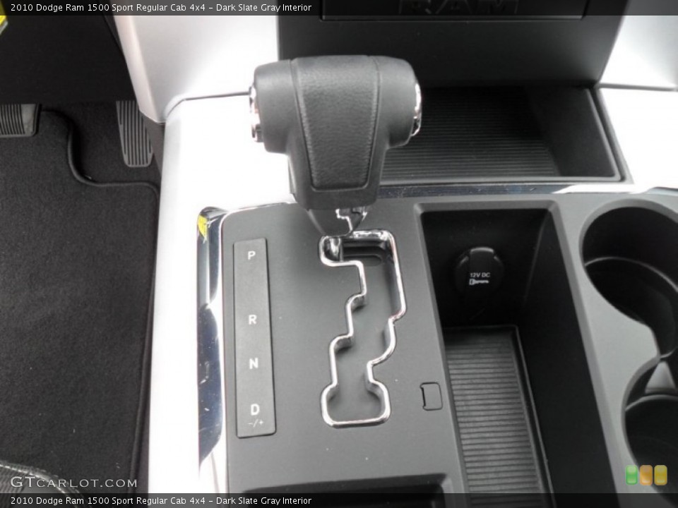 Dark Slate Gray Interior Transmission for the 2010 Dodge Ram 1500 Sport Regular Cab 4x4 #50652942