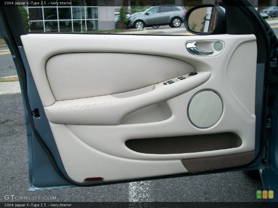 Ivory Interior Door Panel for the 2004 Jaguar X-Type 2.5 #50653608