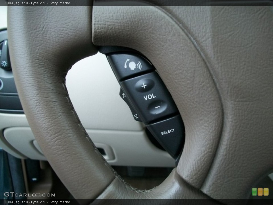 Ivory Interior Controls for the 2004 Jaguar X-Type 2.5 #50653704