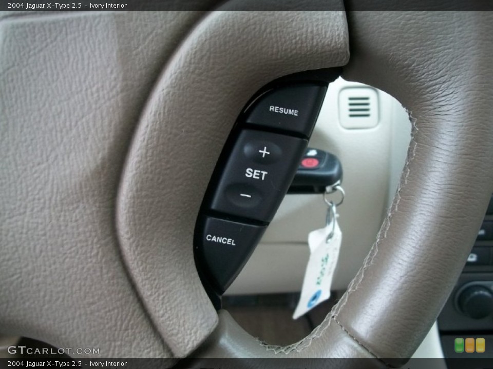Ivory Interior Controls for the 2004 Jaguar X-Type 2.5 #50653716