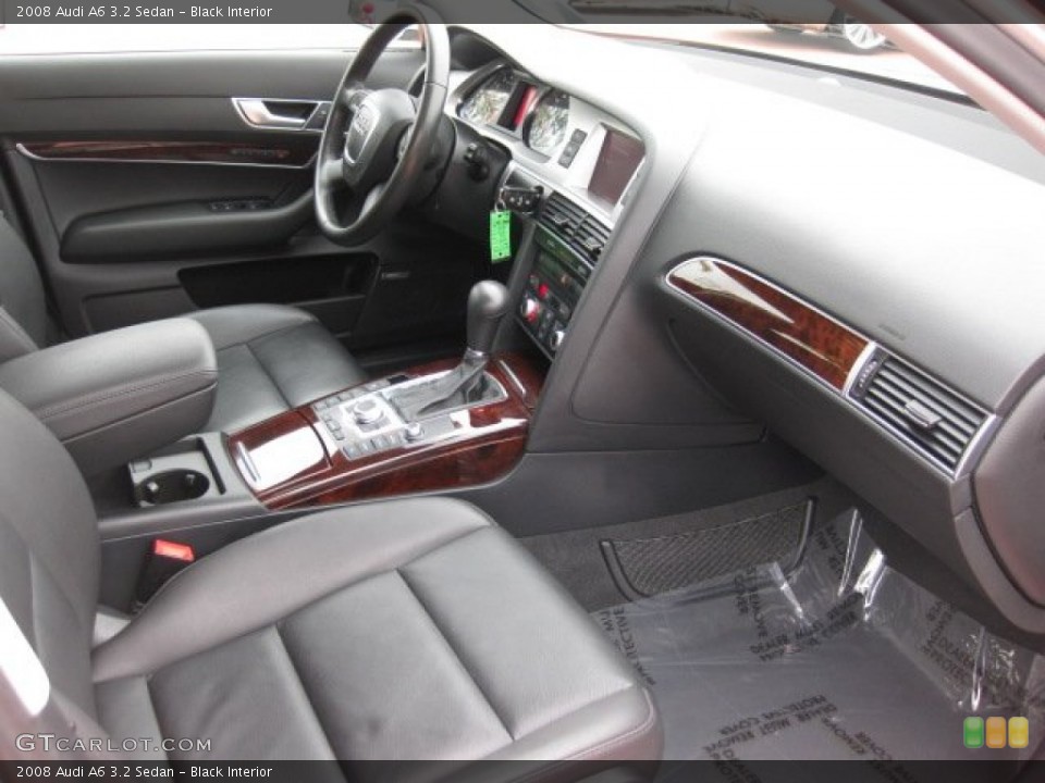 Black Interior Photo for the 2008 Audi A6 3.2 Sedan #50655397