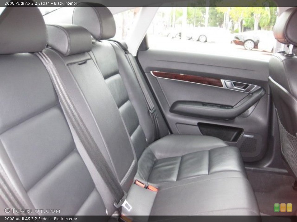 Black Interior Photo for the 2008 Audi A6 3.2 Sedan #50655415