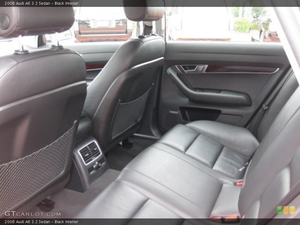 Black Interior Photo for the 2008 Audi A6 3.2 Sedan #50655430