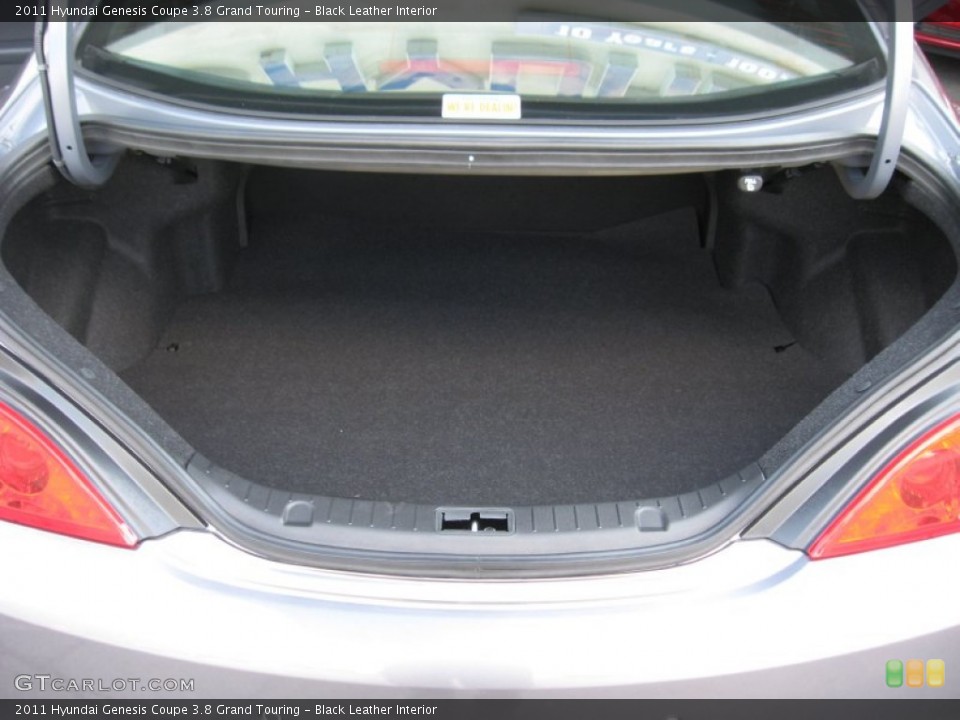 Black Leather Interior Trunk for the 2011 Hyundai Genesis Coupe 3.8 Grand Touring #50655751