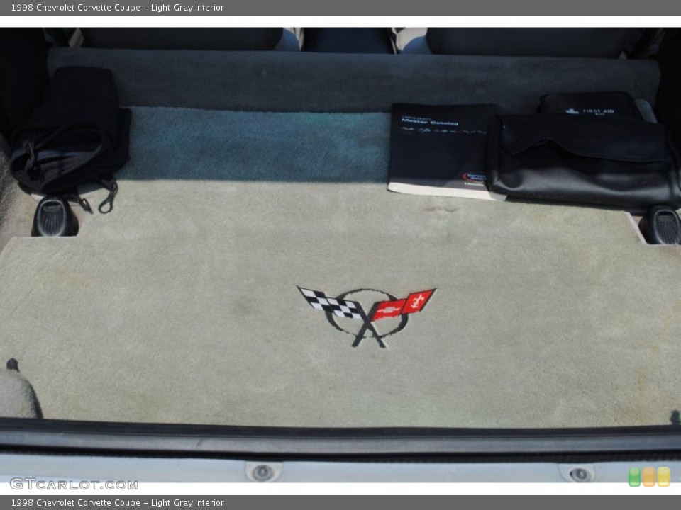 Light Gray Interior Trunk for the 1998 Chevrolet Corvette Coupe #50656204