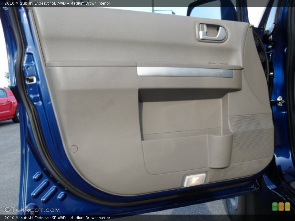 Medium Brown Interior Door Panel for the 2010 Mitsubishi Endeavor SE AWD #50657162