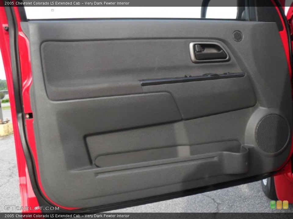 Very Dark Pewter Interior Door Panel for the 2005 Chevrolet Colorado LS Extended Cab #50657540