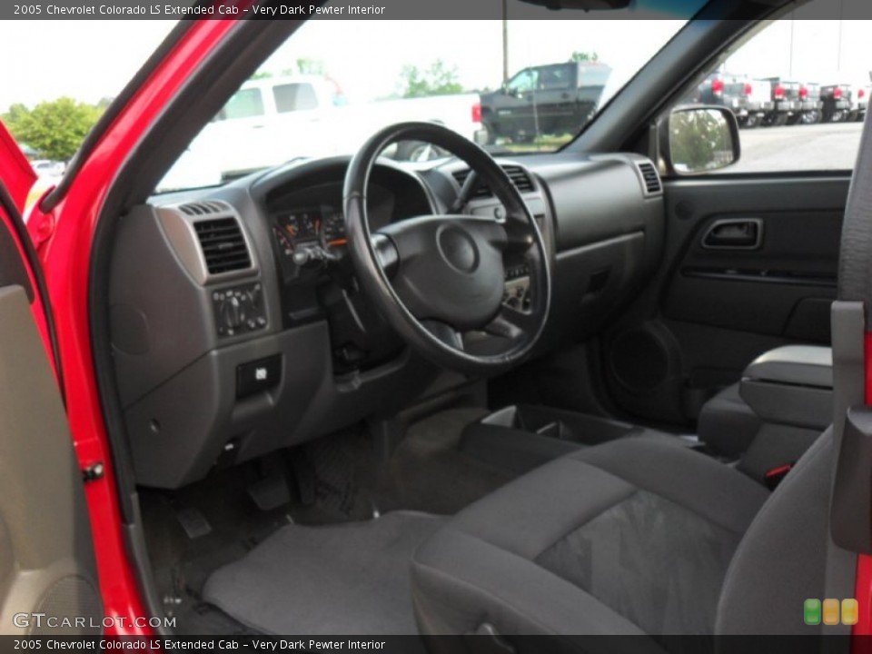 Very Dark Pewter Interior Photo for the 2005 Chevrolet Colorado LS Extended Cab #50657723