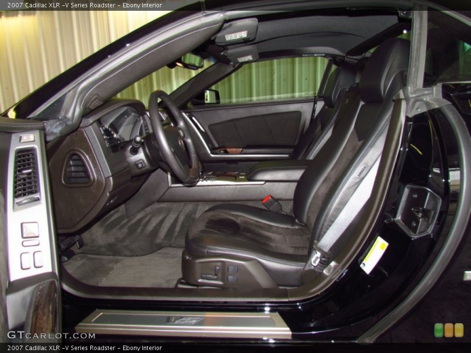 Ebony Interior Photo for the 2007 Cadillac XLR -V Series Roadster #50658120
