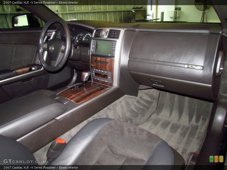 Ebony Interior Photo for the 2007 Cadillac XLR -V Series Roadster #50658182
