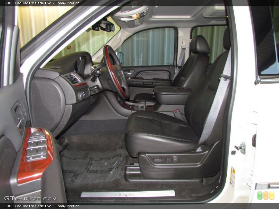 Ebony Interior Photo for the 2008 Cadillac Escalade ESV #50659409
