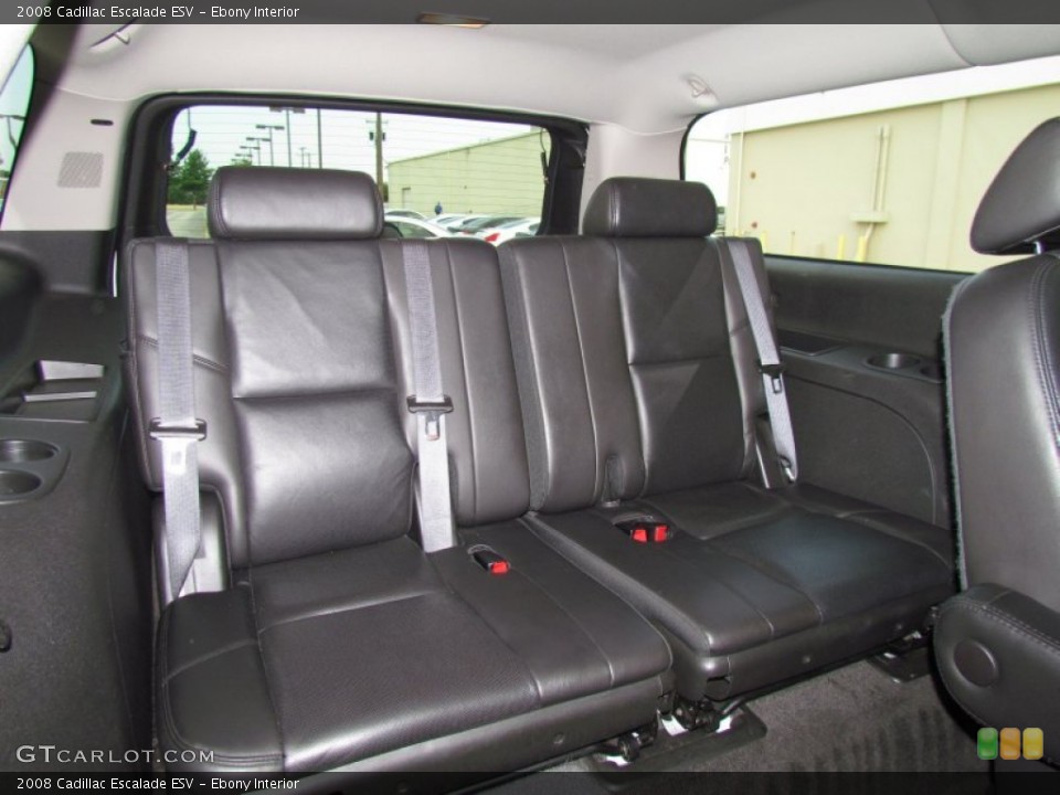 Ebony Interior Photo for the 2008 Cadillac Escalade ESV #50659457