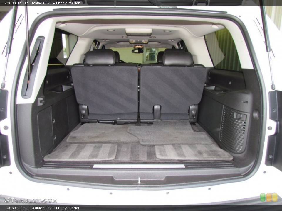 Ebony Interior Trunk for the 2008 Cadillac Escalade ESV #50659571