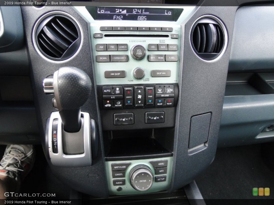 Blue Interior Controls for the 2009 Honda Pilot Touring #50659637