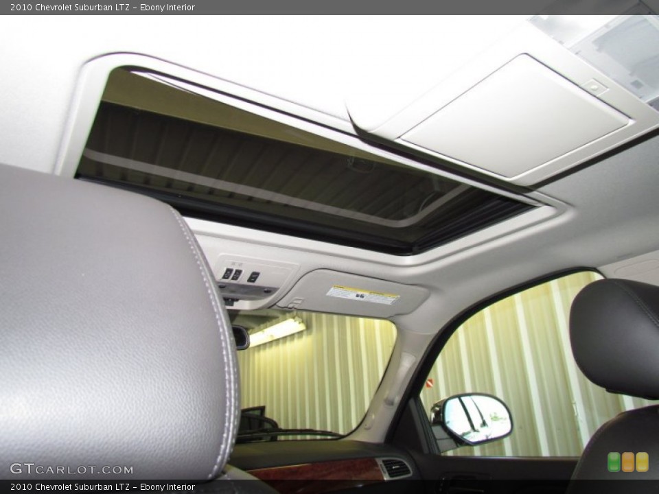 Ebony Interior Sunroof for the 2010 Chevrolet Suburban LTZ #50659844