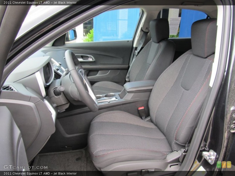 Jet Black Interior Photo for the 2011 Chevrolet Equinox LT AWD #50660642