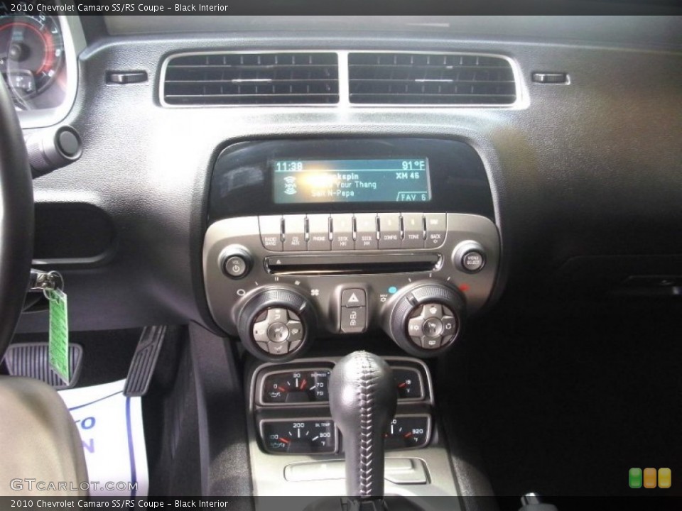 Black Interior Controls for the 2010 Chevrolet Camaro SS/RS Coupe #50664995