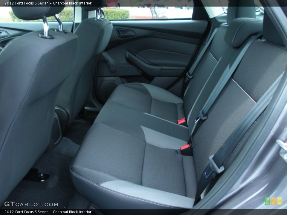 Charcoal Black Interior Photo for the 2012 Ford Focus S Sedan #50665016