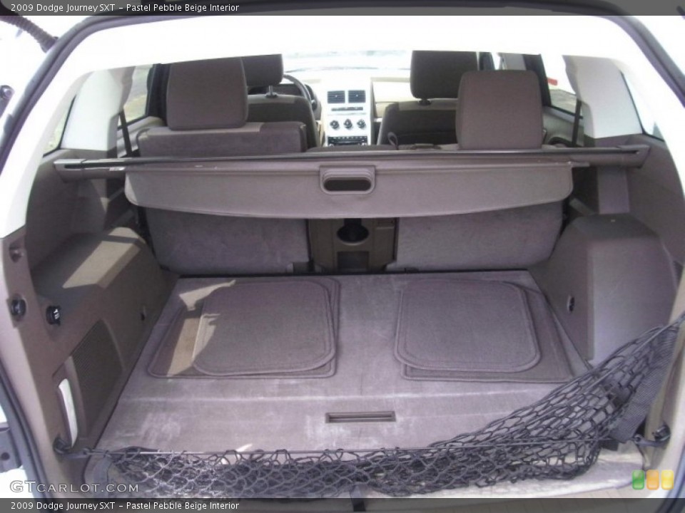 Pastel Pebble Beige Interior Trunk for the 2009 Dodge Journey SXT #50665154