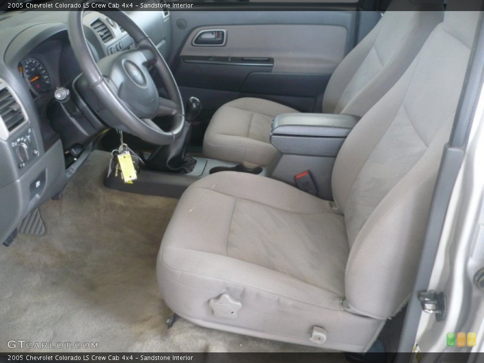 Sandstone Interior Photo for the 2005 Chevrolet Colorado LS Crew Cab 4x4 #50666045