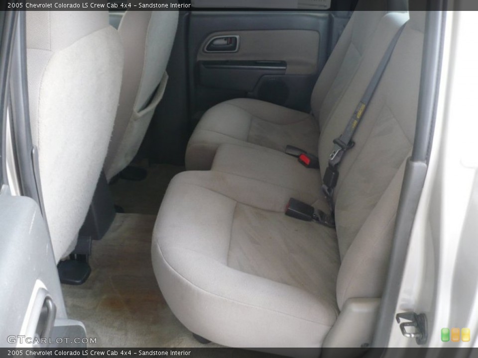 Sandstone Interior Photo for the 2005 Chevrolet Colorado LS Crew Cab 4x4 #50666060