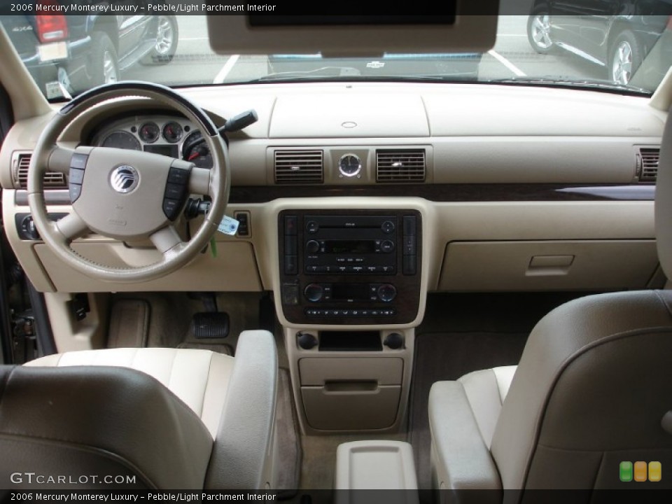 Pebble/Light Parchment Interior Dashboard for the 2006 Mercury Monterey Luxury #50666540