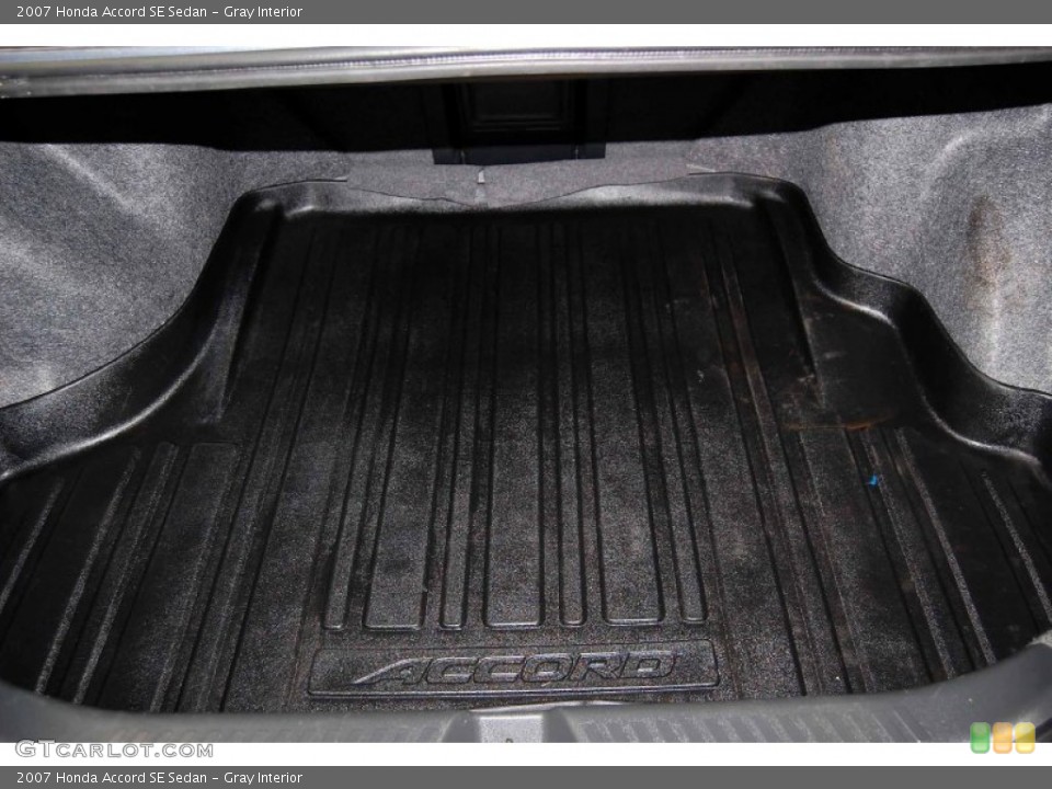 Gray Interior Trunk for the 2007 Honda Accord SE Sedan #50670128