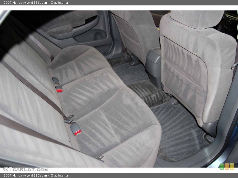 Gray Interior Photo for the 2007 Honda Accord SE Sedan #50670158
