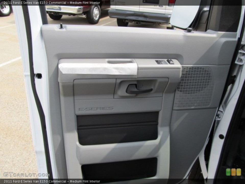 Medium Flint Interior Door Panel for the 2011 Ford E Series Van E150 Commercial #50673110