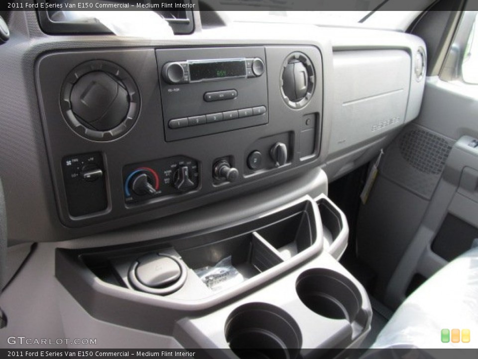 Medium Flint Interior Controls for the 2011 Ford E Series Van E150 Commercial #50673149