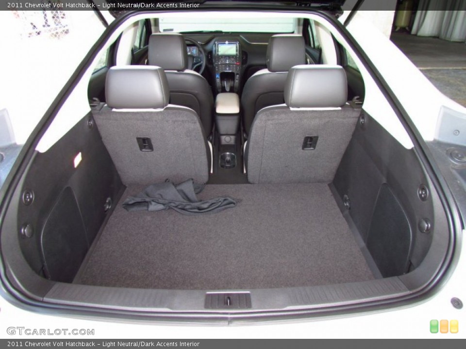 Light Neutral/Dark Accents Interior Trunk for the 2011 Chevrolet Volt Hatchback #50673761