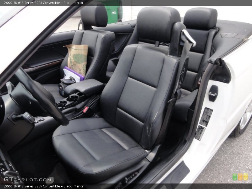Black Interior Photo for the 2000 BMW 3 Series 323i Convertible #50675531
