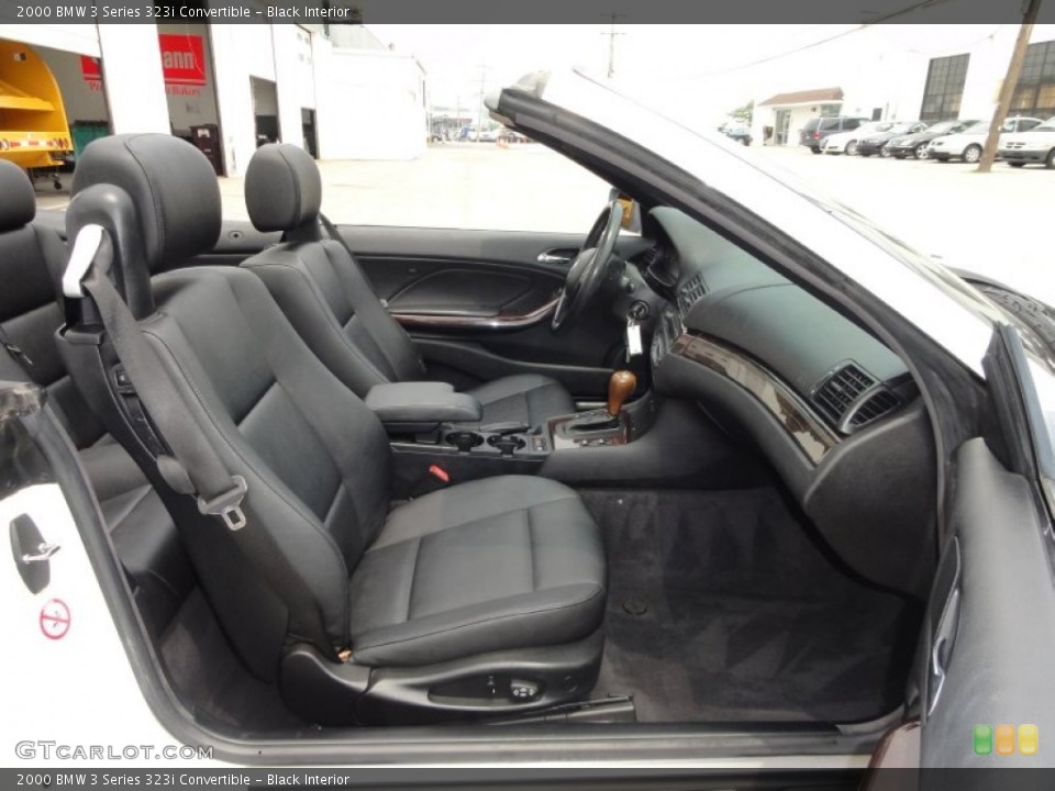 Black Interior Photo for the 2000 BMW 3 Series 323i Convertible #50675564