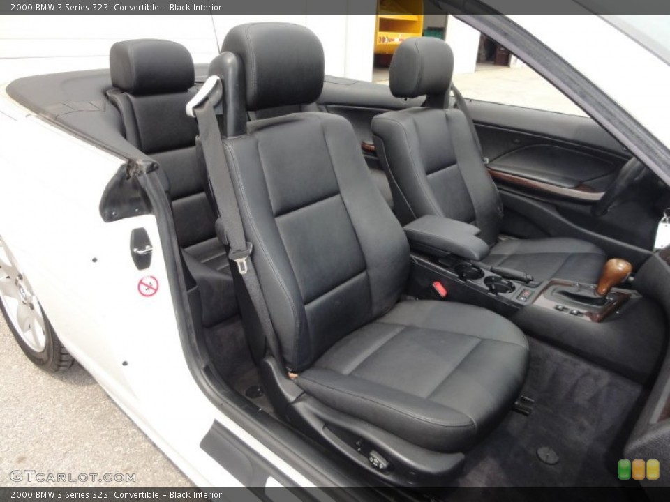 Black Interior Photo for the 2000 BMW 3 Series 323i Convertible #50675597