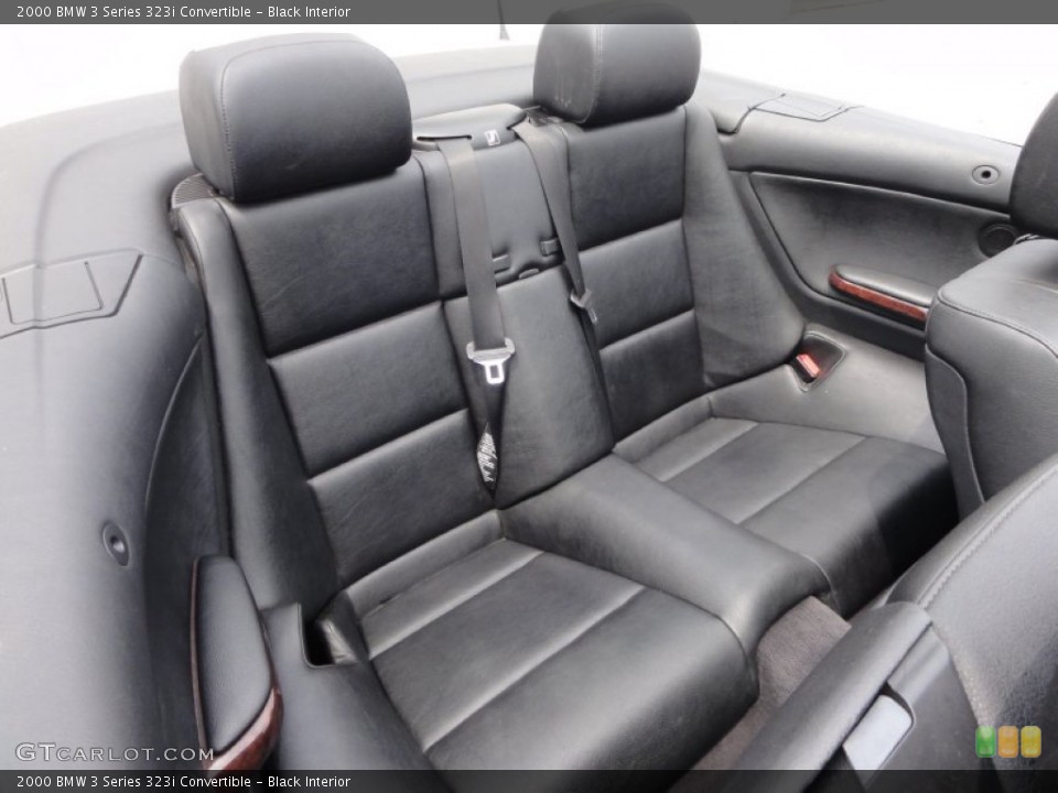 Black Interior Photo for the 2000 BMW 3 Series 323i Convertible #50675609