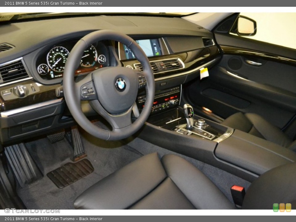 Black Interior Photo for the 2011 BMW 5 Series 535i Gran Turismo #50676062