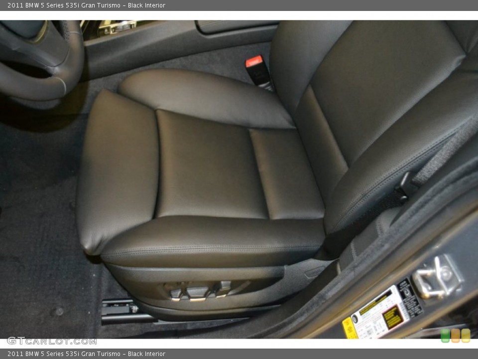 Black Interior Photo for the 2011 BMW 5 Series 535i Gran Turismo #50676101