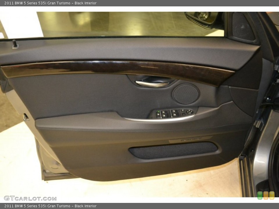 Black Interior Door Panel for the 2011 BMW 5 Series 535i Gran Turismo #50676113