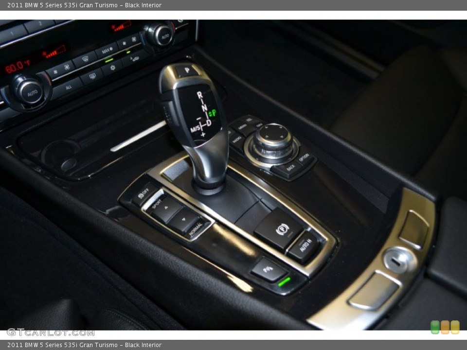 Black Interior Transmission for the 2011 BMW 5 Series 535i Gran Turismo #50676208