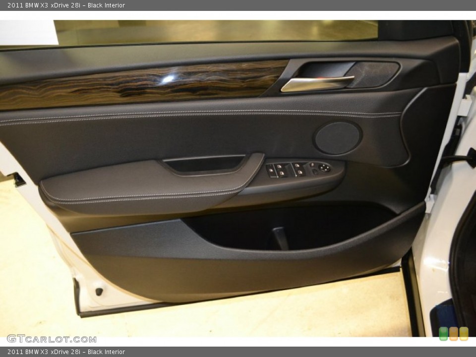 Black Interior Door Panel for the 2011 BMW X3 xDrive 28i #50676386