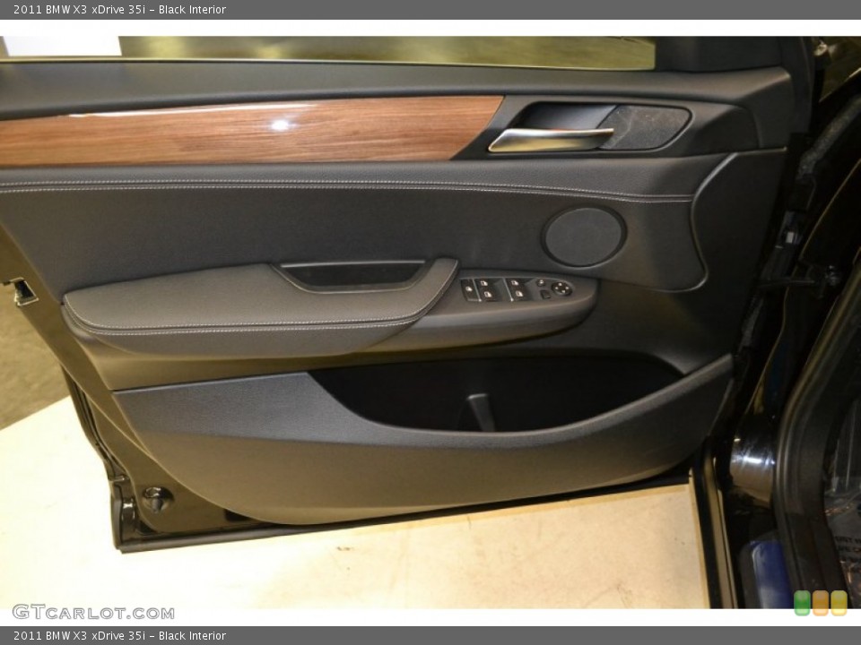 Black Interior Door Panel for the 2011 BMW X3 xDrive 35i #50676650
