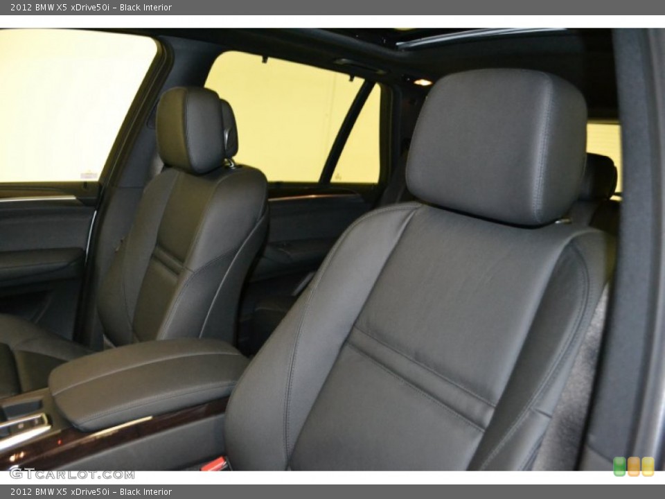 Black Interior Photo for the 2012 BMW X5 xDrive50i #50677037