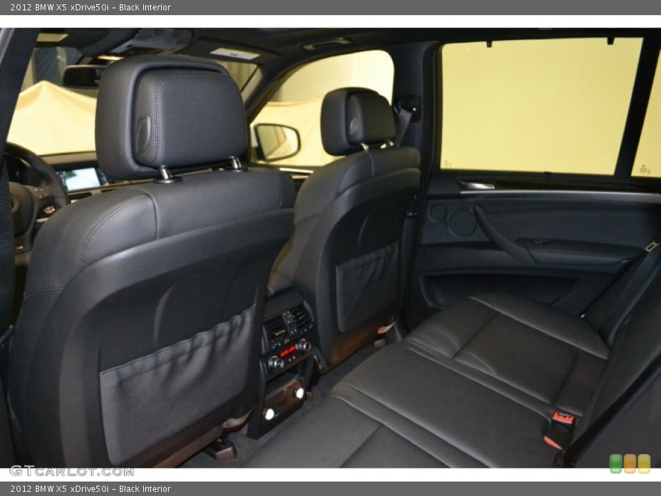 Black Interior Photo for the 2012 BMW X5 xDrive50i #50677073