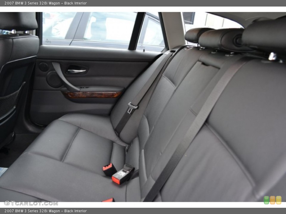 Black Interior Photo for the 2007 BMW 3 Series 328i Wagon #50677613