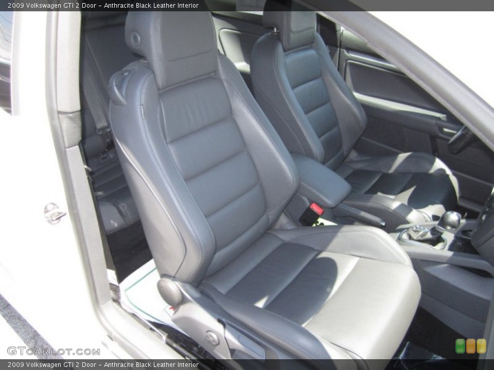 Anthracite Black Leather Interior Photo for the 2009 Volkswagen GTI 2 Door #50678399