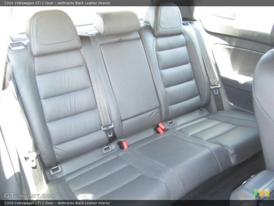 Anthracite Black Leather Interior Photo for the 2009 Volkswagen GTI 2 Door #50678414
